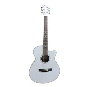 Swan7 SW40C WH 40 Inch Mahogany Wood Acoustic Guitar